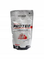 Baltyminiai milteliai Gourmet Premium Pro 1000g, braškių kremas