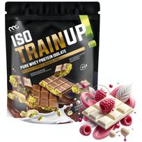 Baltyminis izoliatas MUSCLE CLINIC ISO TRAIN UP 600g, baltasis šokoladas ir avietės