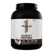 Baltyminiai milteliai Rule1 R1 Source 7 Protein 1800g, Biscuit, WPC, WPI