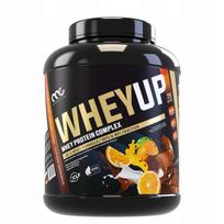 Proteino milteliai MUSCLE CLINIC WHEY UP 1800g, aviečių ir baltasis šokoladas
