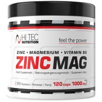 Maisto papildas HI TEC ZincMag 120k, cinkas, magnis, ZMA