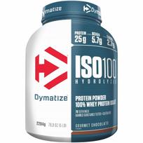 Baltyminiai milteliai DYMATIZE ISO 100 2264g šokolado skonio izoliatas WPI hidrolizatas