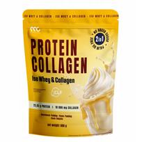 Baltymų ir kolageno papildas Muscle Clinic Protein Collagen 2in1 600g, pudingo skonio