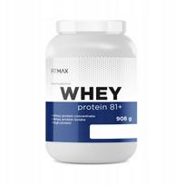 Išrūgų baltymų milteliai FITMAX WHEY PROTEIN 81+ 908g, sūrios karamelės skonio