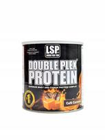 Baltymų mišinys LSP nutrition Double Plex 80% išrūgų ir kazeino, 750 g, kava-karamelė