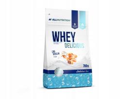 Išrūgų baltymų milteliai ALLNUTRITION WHEY DELICIOUS 700g, pieno karamelės skonio