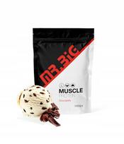 Baltyminiai milteliai MR.BIG MUSCLE PROTEIN 500g, tris baltymų šaltiniai