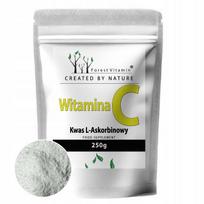 Gryni L-askorbo rūgšties milteliai VITAMIN C 250g CHDA