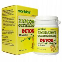 Maisto papildas Sanbios Herbal Cleansing Detox, 60 tabl.