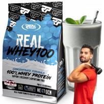 Kondicionierius su išrūgų baltymais REAL PHARM Whey 100, 700 g, natūralus
