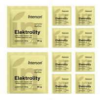 Elektrolitų rinkinys Intenson (Sodium Potassium Calcium Magnesium) be cukraus keto, 10 x 16 g