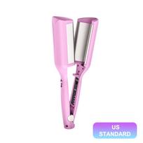 32mm French Large Egg Curl Hair Curler Fast Heating Long Lasting Curls Tool for Home Daily Styling A2 pink