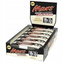 Baltyminis batonėlis Mars HI PROTEIN, baltasis šokoladas, 12 x 57 g