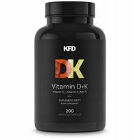 Maisto papildas KFD VITAMIN D3+K2 (MK7), 200 kapsulių