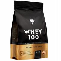 Baltymų milteliai Trec Whey 100 GOLD 900g, Biscuit