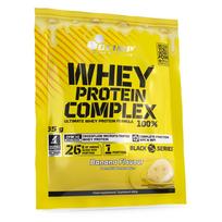 Baltymų milteliai Olimp Whey Protein Complex WPC 35g, bananaų skonio