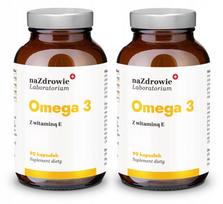 Omega-3 1000 mg EPA DHA maisto papildas, 90 kapsulių