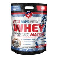 Išrūgų baltymų mišinys MLO Whey Protein Matrix +Mix Probiotics, braškinis, 2270g