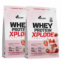 Baltymų papildas OLIMP WHEY PROTEIN XPLODE POWDER 2x700g WPC