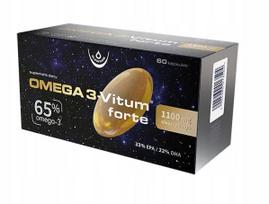Maisto papildas Omega 3-Vitum Forte, 60 kapsulių
