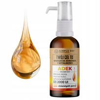 Maisto papildas ADEK WIT A, D3 2000 E, K MK7 lašai, 30 ml, 250 porcijų