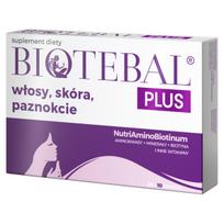Maisto papildas Biotebal Plus plaukams, odai, nagams 40 tabl.