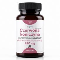 Raudonųjų dobilų ekstraktas 420mg 8% izoflavonų 60 kapsulių