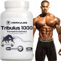 Maisto papildas HERKULES Tribulus 1000 Terrestris Extract 100 kapsulių