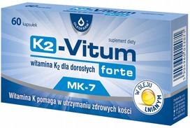 Vitaminai K2-Vitum forte, K2 (MK-7), 60 kapsulių