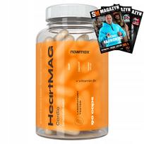 Maisto papildas nowmax HEARTMAG MAGNESIUM POTASSIUM THIAMINE širdžiai ir kraujotakai, 90 kaps.