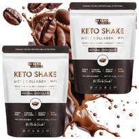 Baltyminis kokteilis su MCT aliejumi ir kolagenu BeKeto 2x 500g