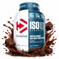 Išrūgų baltymų izoliatas Dymatize ISO 100 Brownie 2,264 kg WPI