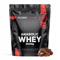 Išrūgų baltymų koncentratas Eccono ANABOLIC WHEY PROTEIN 2000g, šokolado skonio, 80% baltymų