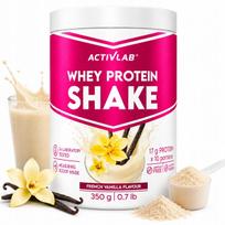 Baltymų kokteilis ACTIVLAB Whey Protein Shake French Vanilla 350g