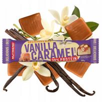 Baltyminis batonėlis Nutrend Delicious Bar 50g vanilė karamelė