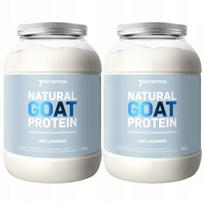 Ožkos pieno baltymų milteliai 7Nutrition Natural Goat Protein 900g, 2 vnt.