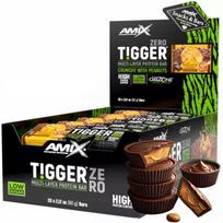 Baltyminis batonėlis Amix Tigger 60g su žemės riešutų pasta