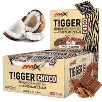 Baltyminis batonėlis Amix Tiger, kokosinis šokoladas, 20 vnt.