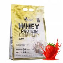 Išrūgų baltymų kompleksas Olimp WHEY PROTEIN COMPLEX 2270g, braškių skonio