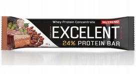 Baltyminis batonėlis Nutrend Excelent 85 g juodųjų serbentų ir spanguolių