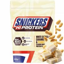 Išrūgų baltymai SNICKERS WHITE HI PROTEIN WHEY 455g WPC