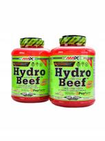 Baltyminiai milteliai Hydrobeef peptide protein 2 x 2000g Amix, šokolado, žemės riešutų ir karamelės skonio