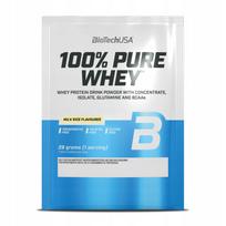Baltymų koncentratas BioTech Pure Whey 28g Rice On Milk