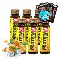 Baltyminis gėrimas OLIMP PROTEIN SHOT 60 ml, 20 g baltymų, 6 vnt.