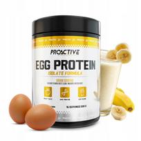 Kiaušinių baltymų izoliatas Proactive EGG WHITE ISOLATE 500g, Banana Smoothie