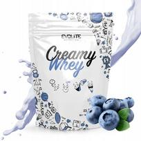 Baltyminiai milteliai Evolite Creamy Whey 700g, uogų skonio