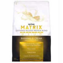 Baltyminiai milteliai Syntrax MATRIX 5.0 Casein 2270g, bananaų skonio