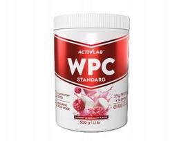 Baltymų papildas ACTIVLAB Wpc Standard Raspberry Foam 500 g be cukraus