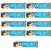 Baltyminis batonėlis Nutrend EXCELENT, 85 g, kokosų