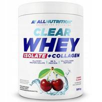 Baltymų papildas ALLNUTRITION CLEAR WHEY ISOLATE + COLLAGEN 500g vyšnių skonio